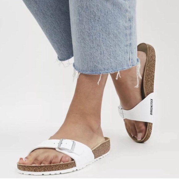 Birkenstock Shoes - BIRKENSTOCK MADRID SANDALS IN WHITE 35 EU (4-4.5 US)